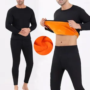 Roupa interior térmica masculina de veludo inverno longo johns velo mais roupa interior espessada manter quente lingerie parte inferior