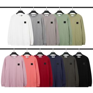 Felpe con cappuccio firmate Felpe da uomo Stoneisland Designer Camicia a maniche lunghe classica di qualità originale per uomo e donna Felpe semplici e versatili allentate