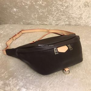 En yeni stlye ünlü bumbag çapraz vücut moda omuz omuz çantası kahverengi bel çantaları serseri unisex bel çantaları #m43644 beden 37x14x13cm2474