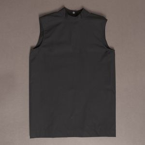 2023Fashion Brand Fashion Sleeveless Top Men's Yamamoto Style Tank Top Sest with Adjustable Height Elastic Versatile Base Tee