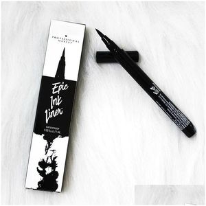 Eyeliner Liquid Pen Ink Liner Wasserdicht Langlebig Leicht zu tragen Natürlich feinköpfig Pro Makeup Eyeliner Drop Delivery Health B Dhr2X