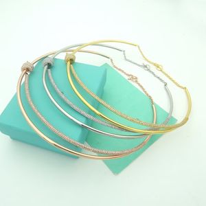 Ny inspirerad knutkrage iTies halsband i gult - original, guldplätering, trendigaste tillbehör för året