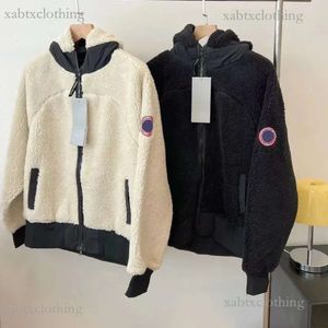 مصمم كندا فليو ستر للنساء أحدث طراز Simcoe Fleece Hoodie Outdoor Windbreaker Coats Female Lambs Wool Winter Coat Parka Over