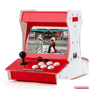 Аркадные игры Pandora Box Mini Hine 2 игрока 10 дюймов Dual Sn Double Fighting Игровая консоль Встроенная 10000 аксессуаров для прямой доставки Dhe4M