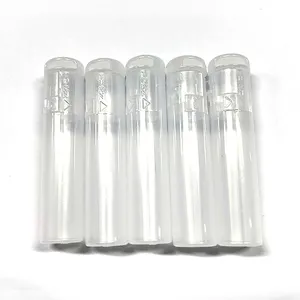 Childproof Plastic PP Tank Tube for m6t th205 amigo 510 Thread Cartridge Packaging 16mmX71mm Empty Containers Wax Thick Oil Accessories