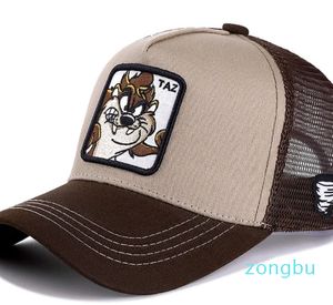 Bollmössor Ny Brand Anime Bunny Looney Snapback Cap Cotton Baseball Cap Men Women Hip Hop Dad Mesh Hat Trucker Dropshipping Animals Hat