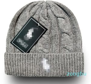 Designer de luxo polo gorro unissex outono inverno gorros chapéu de malha para homens e mulheres chapéus esportes clássicos crânio bonés senhoras casual ao ar livre quente