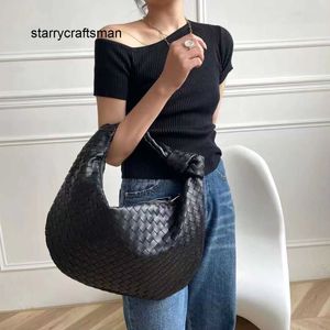 Italia Jodie Hangbag Botteg Venet Botegas Borsa tote Jodie da 40 cm Moda intrecciata a mano in pelle di lusso Stampa Spalla di grande capacità Manico annodato Mano casual