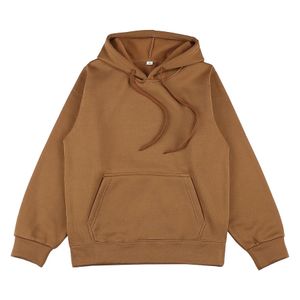 Erkek Hoodies Sweatshirts 15 Renk Sıradan Kahverengi Kayıp Kayıp