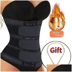 Женские формирователи талии Body Shaper Plus Size Wasit Belly Control спортивный пояс Cinta Modeladora Waste Trainers 210326 Drop Delive Dhysw