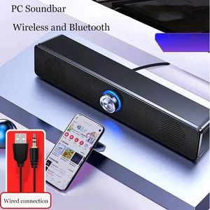 Alto-falantes de telefone celular Novo Soundbar Cinema Surround Sound 5.3 Bluetooth Speaker Dual Speaker Desktop Computer Esports Speaker Subwoofer 231206