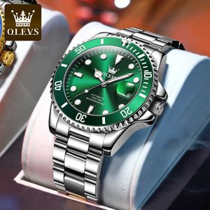 Zegarek designerski zegarek laulishi Luminous Waterproof Lux Green Water Ghost Mechanical Men's Watch