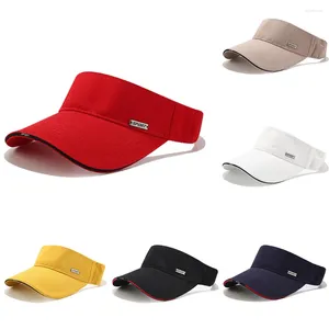 Visiere Cappello Berretto regolabile per esterno Visiera solare estiva Visiera vuota Top trasparente riflettente