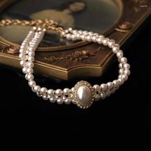 Catene Gioielli da donna Collana di perle multistrato Confezione di gioielli