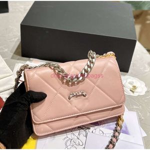 WOC19BAG Designer Crossbody Bag Bag Luxurys Luxurys Hands Hands Chanei Handle Handle Womens Poundes Messenger Bag Leather Bag Bag19cm