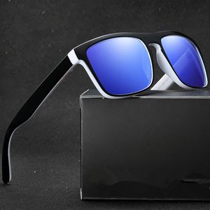 Outdoor sports polarizing biking mirror coated with true film color reflector, cross-border supply sports driving glasses fashion PF