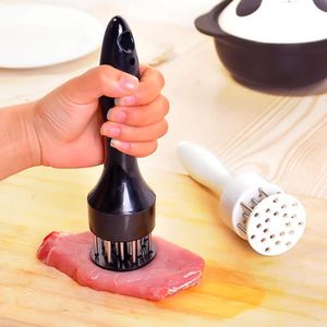 Meat Poultry Tools Kitchen Stainless Steel Profession Tenderizer Needle Pig Skin Nail Patty Makers Pork Beef Tendon Hammer Fork 231205