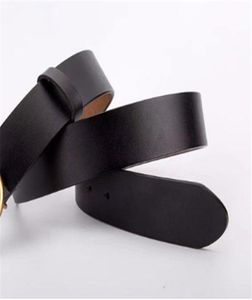 Luxury Fashion High Quality Men039s Women039s Leather Belt Gold Pearl Buckle Width 20 34 38CM White Box5703374