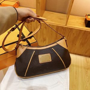 Luxurys Designer Toates Çanta Galliera Omuz Çantası Kadın Kahverengi Baskı Çiçekleri Cüzdanlar Lady Büyük Tasarımcılar Stripes Astar Crossbody Bag Yüksek Kalite