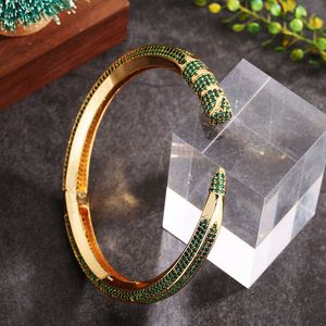 Designer bracelets for men and women High end luxuryCopper Micro Inlaid Zircon Pencil Plating k Gold Bracelet Card Home Jewelry
