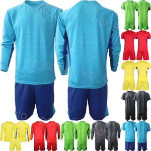 Clube Equipe Homens Juventude Futebol Charlotte FC Goleiro 31 George Marks Jersey Set 23 24 GK Manga Longa 23 Pablo Sisniega 1 Kristijan Kahlina Goleiro Camisa de Futebol Kits