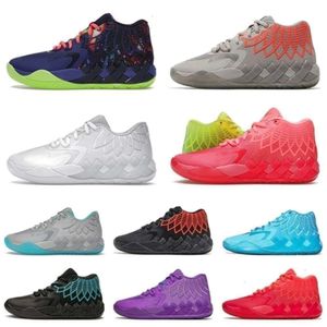 Men's Women Mb.01 Lamelo Ball Queen Basketball Shoes and Sneakers Designers Sports Shoes Rock Ridge Red Not From Here Rare Galaxy Trainer Eur 46