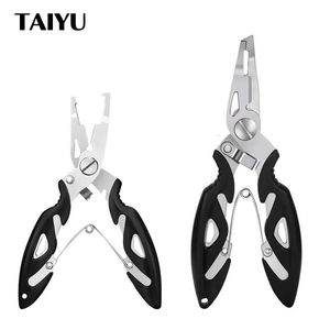 Fishing Accessories Multifunction Plier Scissor Braid Line Lure Cutter Hook Remover Tackle Tool Cutting Fish Use Tongs Scissors 231206