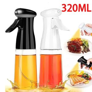 Ört kryddverktyg 320 ml olivolja spray bbq matlagning kök bakning olivolja sprayer olje spray tom flask vinäger flaska olje dispenser sallad 231206