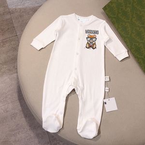 Nyfödda babykläder designer romper bomullsblandning jumpsuits leksak baby barn bodysuit nyfödda barn kläder lyx jumpsuit för pojke rompers