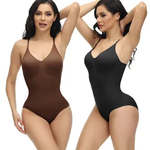 Kvinnors shapers 3PC Kvinnor Bodysuits Compression Body Suits Open Crotch Shapewear Slimming Shaper Bodysuit