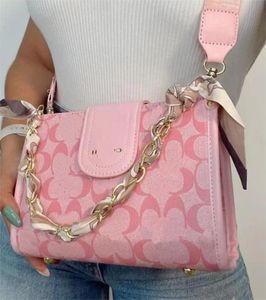 Fashion COAh evening package clutch handbag luxury brand designer bag Wash bag Chain wash bag single-shoulder handbag tote bag