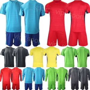 Club Team Men Youth Soccer Royal Salt Lake Goalie Gavin Beavers Jersey Set 23 24 Long Sleeve Tomas Gomez Jeffrey Dewsnup Zac MacMath Goalkeeper Football Shirt Kits