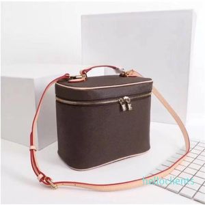 Bucket Bag For Women Classic Cosmetic Case Leather Shoulder Tote Handbags2416