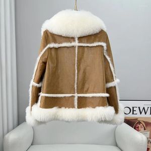 Women's Fur 2023 Winter Lamb Grass Coat Internet Celebrity Youth