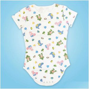 Pyjamas Dinsaur Cotton ADT Onesie Romper Baby Jumpsuit Diaper Lover och Sissy 210913 Drop Delivery Kids Maternity Clothing DH2FG