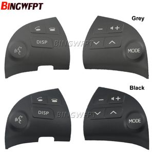 2PCS High Quality Car Steering Wheel Control Switch Audio Bluetooth Multi Button Cover For Lexus ES350 2006-2012 84250-33190-C0