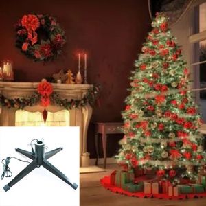 Tembel Susans Metal Stand Dönen Base 360 ​​Derece Noel Ağacı Mağazalar için Güvenli Tutun 231205