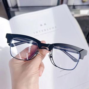 Sunglasses Vazrobe Square Reading Glasses Men Women Anti Blue Light Eyeglasses Frame Male Spectacles For Prescription Black Steampunk