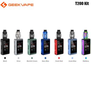 GeekVape T200 Kit 200W Box Mod Dual 18650 5.5ml ZサブオームSEタンクフィットZコイル0.15OHM電子タバコのVape Authentic