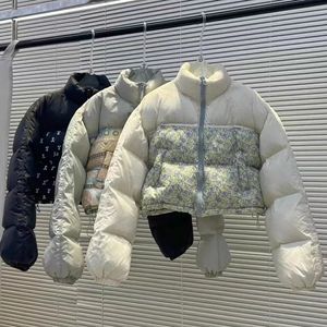 Women Down Parkas kamizelki męskie kamizelki Firmranch krótka puffer kurtka Kobiety zima koreańska mody płaszcz słodki design szyk 231206