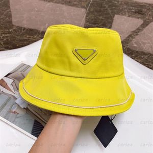 Fashion Gold Silk Letters Designer Bucket Hats Luxury Nylon Solid Sunhat Cap Mens Striped Autumn Hat Women Beanie Outdoor P Caps 5268R