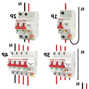 Dispositivos inteligentes Zjsb9-80Z Tuya Wifi Disjuntor Temporizador de vida Controle remoto 2P Interruptor sem fio inteligente Fábrica Runan Drop Delive Dh4H5