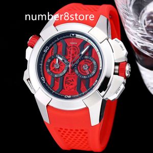 Epic x Chrono Mens Saat Büyük boy 47mm lüks spor saatleri vk kuvars geri uç 904L çelik safir kristal İsviçre kol saati su geçirmez 13 renk