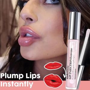 Lip Plumper Intection Extreme Lip Plumper natychmiast pulchna warga wargowa błyszczyk zwiększaj elastyczność warg Zmniejsz drobne linie 231205