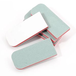 Tırnak Tamponları 50 PCS Çift Yan Tırnaklar Arabellek Blok Tırnak Malzemeleri Profesyonel Parlatma için Beyaz Yeşil Tırnak Dosyaları Manikür Pedikür Aracı 231205