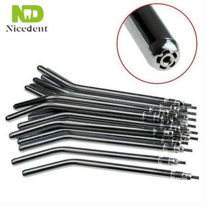 1 package (100pcs)Sterilizable Dental Stainless Steel 3 Triple Way Syringe Tips for air and water dental chair spare parts