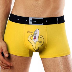 Underpants Boxers Fashion Underwear Sexy Funny Cartoon Underpants Bamboo Panties Men Shorts U Pouch Bulge Boxers Gift for Man