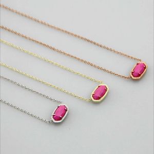 ピンクのペンダントネックレスネックレスローズターコイズ本物の金メッキの羽毛グリッタージュエリーレターギフト無料ダストバッグ11