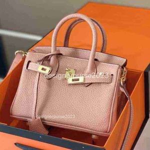 Damer Cross Totes Cute Handbag Bag Woman Lychee Crossbody Bags Leather Mini Tote Girl 2023 Body Shoulder Strap Classic Brown F4JR