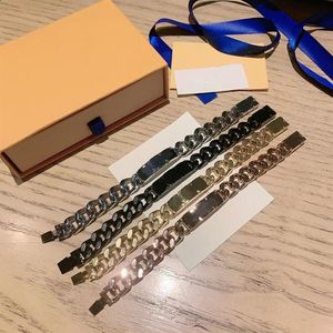 Com caixa de altura qualidade 316l aço inoxidável hiphop cubano pulseiras pulseiras designers floral masculino pulseira para homens jóias 4 color224e